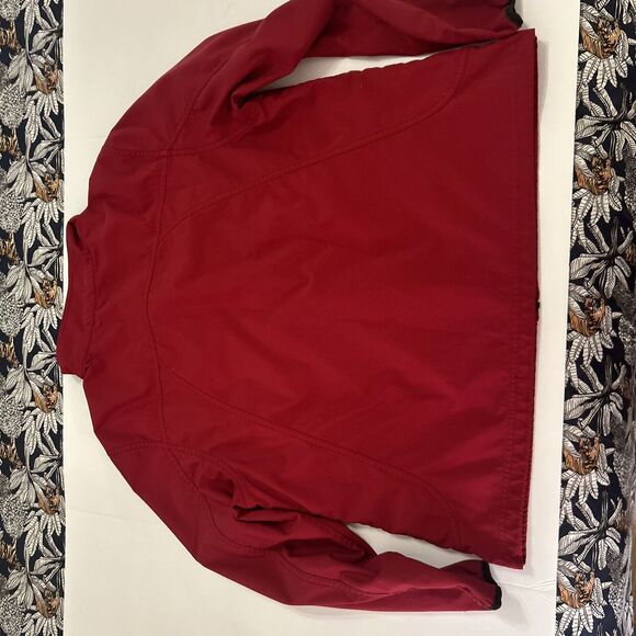 L.L. Bean Red Women’s X-Large Windstopper Fall Rain Soft shell Jacket Full Zip - Picture 13 of 15